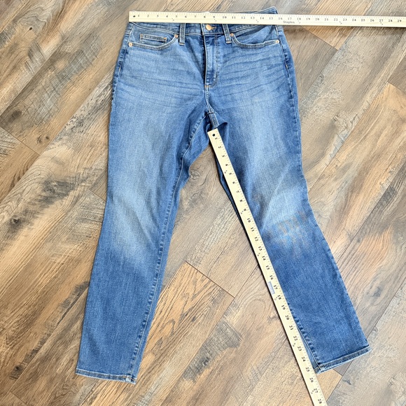 30x26 men faded high rise denim jeans slim straight fit universal thread - Picture 6 of 6